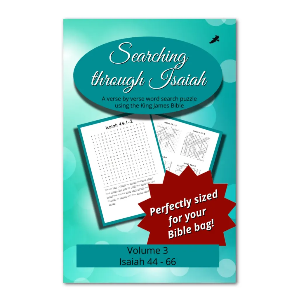 Isaiah 44–66 Word Search | Searching Through Isaiah